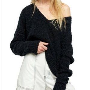 Free People Finders Keepers Sweater Black